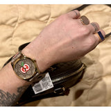 Buy Shop Gucci G Timeless Quartz Brown Dial Brown Leather Strap Watch For Men - YA1264158 USA Online