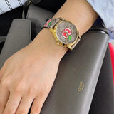 Buy Shop Gucci G Timeless Quartz Brown Dial Brown Leather Strap Watch For Men - YA1264158 USA Online