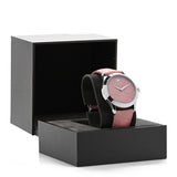 Buy Shop Gucci G Timeless Quartz Candy Pink Dial Pink Leather Strap Watch For Women - YA1264030 USA Online