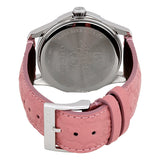 Buy Shop Gucci G Timeless Quartz Candy Pink Dial Pink Leather Strap Watch For Women - YA1264030 USA Online