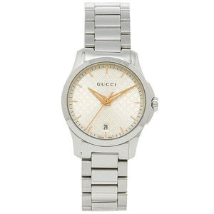 Buy Shop Gucci G Timeless Quartz Champagne Dial 27mm Watch For Women - YA126593 USA Online