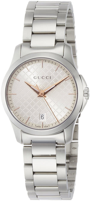 Buy Shop Gucci G Timeless Quartz Champagne Dial 27mm Watch For Women - YA126593 USA Online