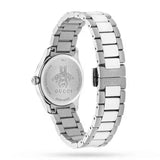Buy Shop Gucci G Timeless Quartz Diamonds Black Dial Silver Steel Strap Watch For Women - YA1265024 USA Online