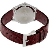 Buy Shop Gucci G Timeless Quartz Diamonds Pink Dial Red Leather Strap Watch For Women - YA1265017 USA Online
