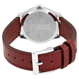 Buy Shop Gucci G Timeless Quartz Diamonds Pink Dial Red Leather Strap Watch For Women - YA1265017 USA Online