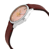 Buy Shop Gucci G Timeless Quartz Diamonds Pink Dial Red Leather Strap Watch For Women - YA1265017 USA Online