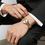 Buy Shop Gucci G Timeless Quartz Diamonds Silver Dial Two Tone Steel Strap Watch For Women - YA1265016 USA Online