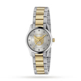 Buy Shop Gucci G Timeless Quartz Diamonds Silver Dial Two Tone Steel Strap Watch For Women - YA1265016 USA Online