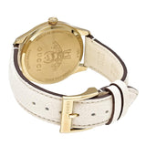 Buy Shop Gucci G Timeless Quartz Gold Dial Beige Leather Strap Watch For Women - YA1264180 USA Online
