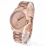 Buy Shop Gucci G Timeless Quartz Gold Dial Gold Steel Strap Watch For Women - YA126482 USA Online