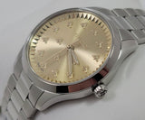 Buy Shop Gucci G Timeless Quartz Gold Dial Silver Steel Strap Watch for Women - YA1265035 USA Online