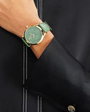 Buy Shop Gucci G Timeless Quartz Green Dial Green Leather Strap Watch For Women - YA1264099 USA Online