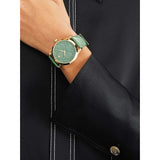 Buy Shop Gucci G Timeless Quartz Green Dial Green Leather Strap Watch For Women - YA1264099 USA Online