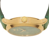 Buy Shop Gucci G Timeless Quartz Green Dial Green Leather Strap Watch For Women - YA1264099 USA Online