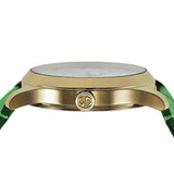 Buy Shop Gucci G Timeless Quartz Green Dial Green Leather Strap Watch For Women - YA1264099 USA Online