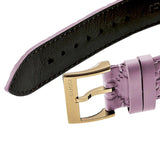 Buy Shop Gucci G Timeless Quartz Lilac Dial Lilac Leather Strap Watch For Women - YA1264098 USA Online