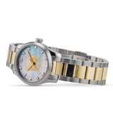 Buy Shop Gucci G Timeless Quartz Mother of Pearl Blue Dial Two Tone Steel Strap Watch For Women - YA1265011 USA Online