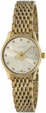 Buy Shop Gucci G Timeless Quartz Mother of Pearl Dial Gold Steel Strap Watch For Women - YA1265021 USA Online