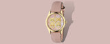 Buy Shop Gucci G Timeless Quartz Mother of Pearl Dial Pink Leather Strap Watch For Women - YA1264132 USA Online