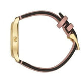 Buy Shop Gucci G Timeless Quartz Mother of Pearl Dial Pink Leather Strap Watch For Women - YA1264132 USA Online