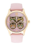 Buy Shop Gucci G Timeless Quartz Mother of Pearl Dial Pink Leather Strap Watch For Women - YA1264132 USA Online