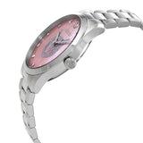 Buy Shop Gucci G Timeless Quartz Mother of Pearl Pink Dial Silver Steel Strap Watch for Women - YA1264166 USA Online