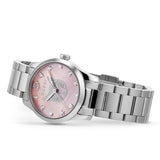 Buy Shop Gucci G Timeless Quartz Mother of Pearl Pink Dial Silver Steel Strap Watch For Women - YA1265013 USA Online