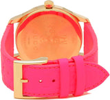 Buy Shop Gucci G Timeless Quartz Pink Dial Pink Leather Strap Watch For Women - YA1264115 USA Online