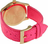 Buy Shop Gucci G Timeless Quartz Pink Dial Pink Leather Strap Watch For Women - YA1264115 USA Online