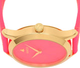 Buy Shop Gucci G Timeless Quartz Pink Dial Pink Leather Strap Watch For Women - YA1264115 USA Online