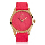 Buy Shop Gucci G Timeless Quartz Pink Dial Pink Leather Strap Watch For Women - YA1264115 USA Online