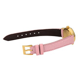 Buy Shop Gucci G Timeless Quartz Pink Dial Pink Leather Strap Watch For Women - YA1265005 USA Online
