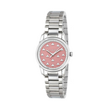 Buy Shop Gucci G Timeless Quartz Pink Dial Silver Steel Strap Watch for Women - YA1265033 USA Online