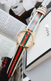 Buy Shop Gucci G Timeless Quartz Pink Dial Three Tone Leather Strap Watch For Women - YA1264118 USA Online