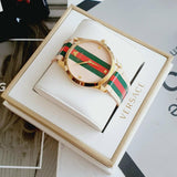 Buy Shop Gucci G Timeless Quartz Pink Dial Three Tone Leather Strap Watch For Women - YA1264118 USA Online