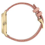 Buy Shop Gucci G Timeless Quartz Pink Dial Three Tone Leather Strap Watch For Women - YA1264118 USA Online