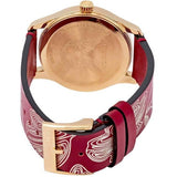 Buy Shop Gucci G Timeless Quartz Red Dial Red Leather Strap Watch For Women - YA1264054 USA Online