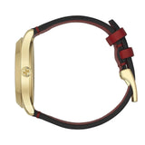 Buy Shop Gucci G Timeless Quartz Red Dial Red Leather Strap Watch For Women - YA1264054 USA Online