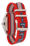 Buy Shop Gucci G Timeless Quartz Red Dial Two Tone NATO Strap Watch For Men - YA1264070 USA Online