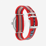 Buy Shop Gucci G Timeless Quartz Red Dial Two Tone NATO Strap Watch For Men - YA1264070 USA Online