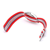 Buy Shop Gucci G Timeless Quartz Red Dial Two Tone NATO Strap Watch For Men - YA1264070 USA Online