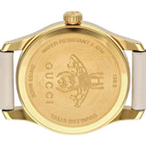 Buy Shop Gucci G Timeless Quartz Red & Green Dial Beige Leather Strap Watch For Women - YA1265009 USA Online