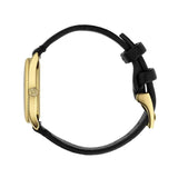 Buy Shop Gucci G Timeless Quartz Silver Dial Black Leather Strap Watch For Women - YA1265023 USA Online