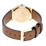 Buy Shop Gucci G Timeless Quartz Silver Dial Brown Leather Strap Watch For Women - YA1265022 USA Online