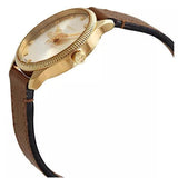 Buy Shop Gucci G Timeless Quartz Silver Dial Brown Leather Strap Watch For Women - YA1265022 USA Online