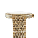 Buy Shop Gucci G Timeless Quartz Silver Dial Gold Steel Strap Watch For Women - YA1264155 USA Online