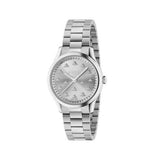 Buy Shop Gucci G Timeless Quartz Silver Dial Silver Steel Strap Watch for Men - YA1265031 USA Online