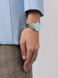 Buy Shop Gucci G Timeless Quartz Turquoise Dial Silver Steel Strap Unisex Watch - YA1265044 USA Online