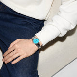 Buy Shop Gucci G Timeless Quartz Turquoise Dial Silver Steel Strap Unisex Watch - YA1265044 USA Online