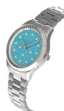 Buy Shop Gucci G Timeless Quartz Turquoise Dial Silver Steel Strap Unisex Watch - YA1265044 USA Online